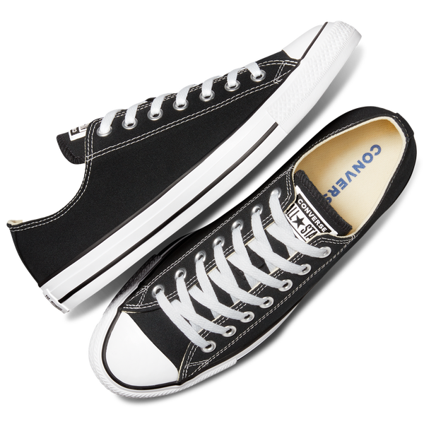 Converse All Star Low Top - Men's - Black/White - Image 6