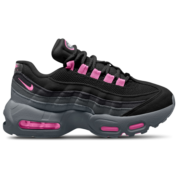 Nike Air Max 95 - Girls' Preschool - Playful Pink/Cool Gray/Black