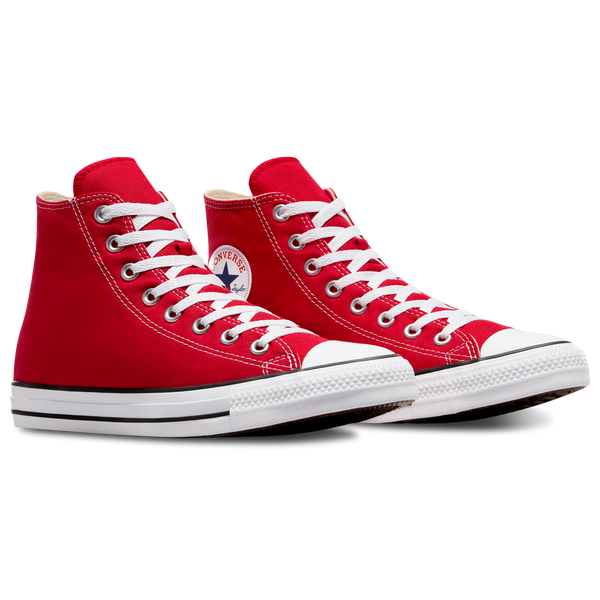 Converse All Star High Top - Men's - Bright Red/White - Image 3