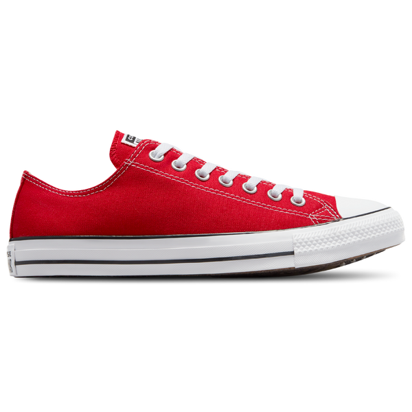 Converse All Star Low Top - Men's - Bright Red/White