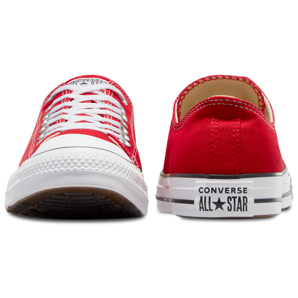 Converse All Star Low Top - Men's - Bright Red/White - Image 4