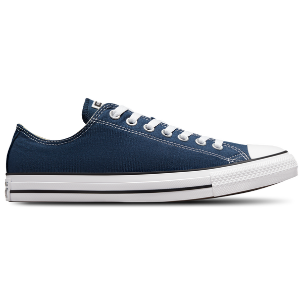Converse All Star Low Top - Men's - White/Navy