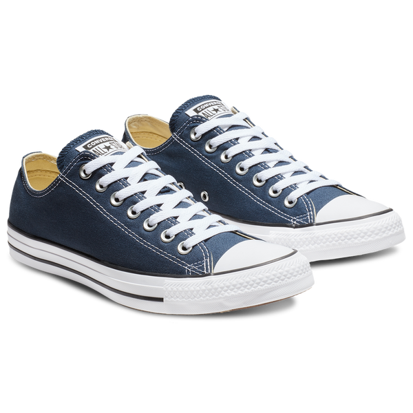 Converse All Star Low Top - Men's - White/Navy - Image 11