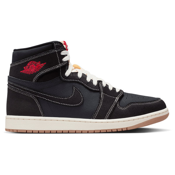 Jordan AJ 1 Retro High OG FC - Men's - Black/University Red/Sail