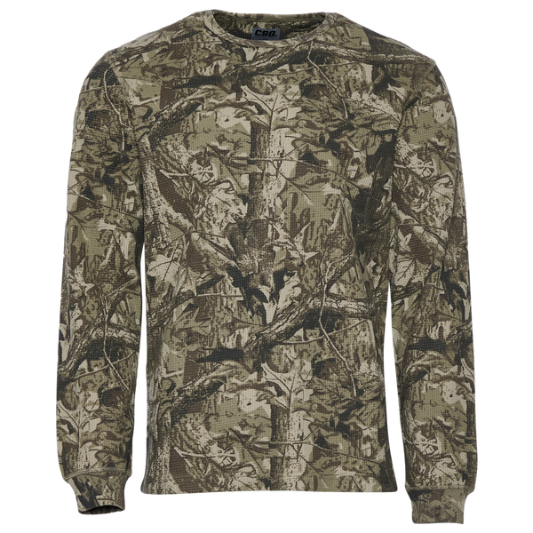 CSG Thermal Long Sleeve T-Shirt - Men's - Real Camo/Real Camo