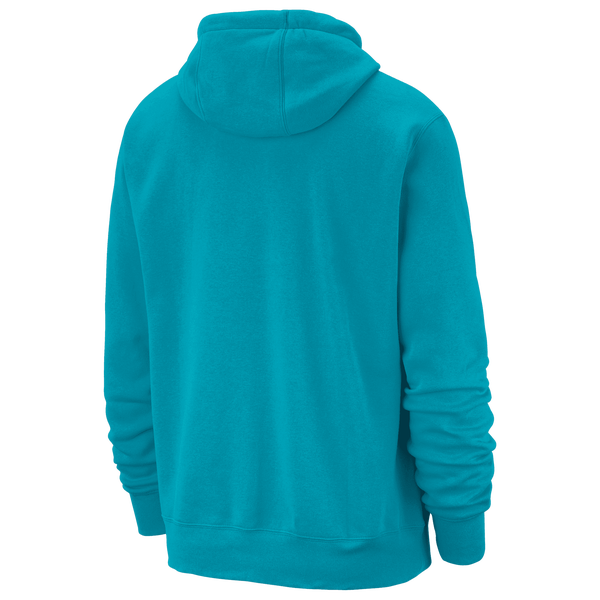 Nike Hornets Logo Club Hoodie - Men's - Teal - Image 2
