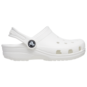 Crocs Classic Clogs - Boys' Toddler - White/White