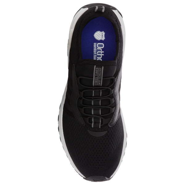 K-Swiss Tubes Slip On - Women's - White/Black/Smoked Pearl - Image 4
