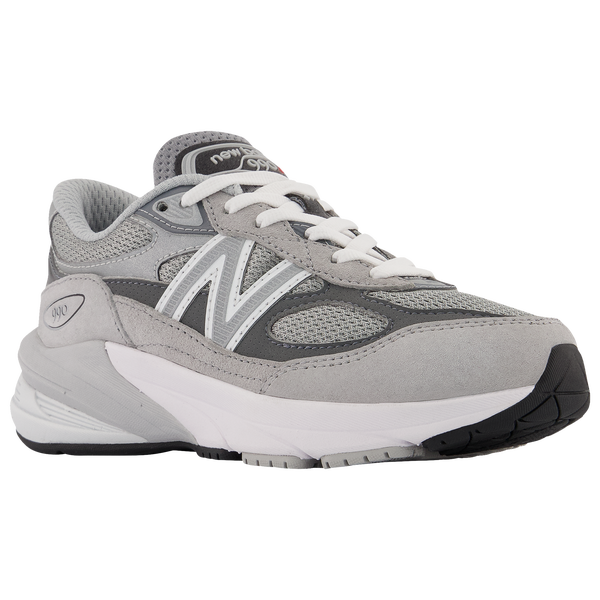 New Balance 990 V6 - Boys' Preschool - Grey/Grey - Image 4