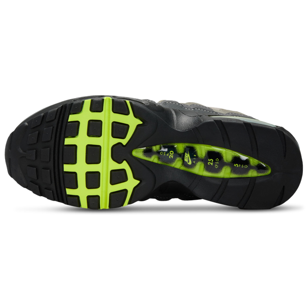 Nike Air Max 95 - Women's - Anthracite/Neon Yellow/Black - Image 5