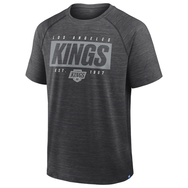 Fanatics NHL Los Angeles Kings Short Sleeve T-Shirt - Men's - Gray - Image 2