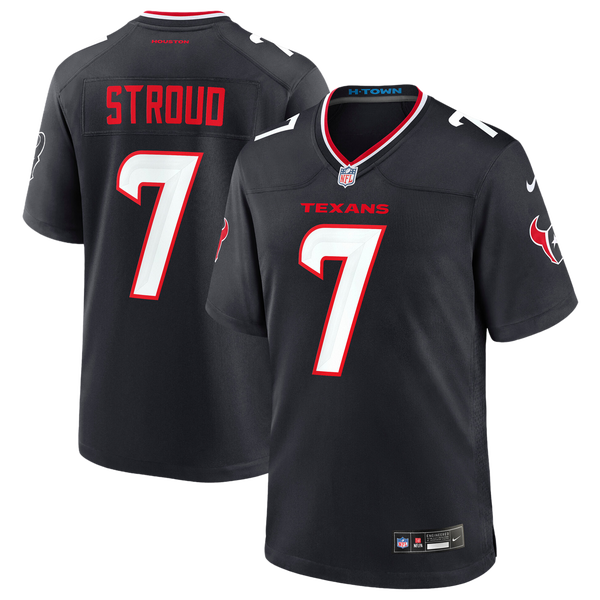 Nike CJ Stroud Texans Game Jersey - Men's - Pitch Blue