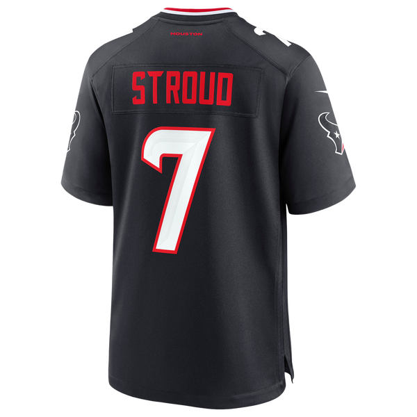 Nike CJ Stroud Texans Game Jersey - Men's - Pitch Blue - Image 3