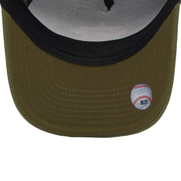 Mitchell & Ness Astros Neon Pop Pro Pinch Cap - Adult - Olive - Image 5
