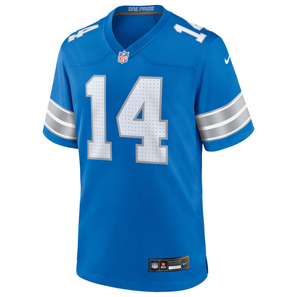 Nike NFL Lions Game Day Jersey - Men's - Blue Spark - Image 2