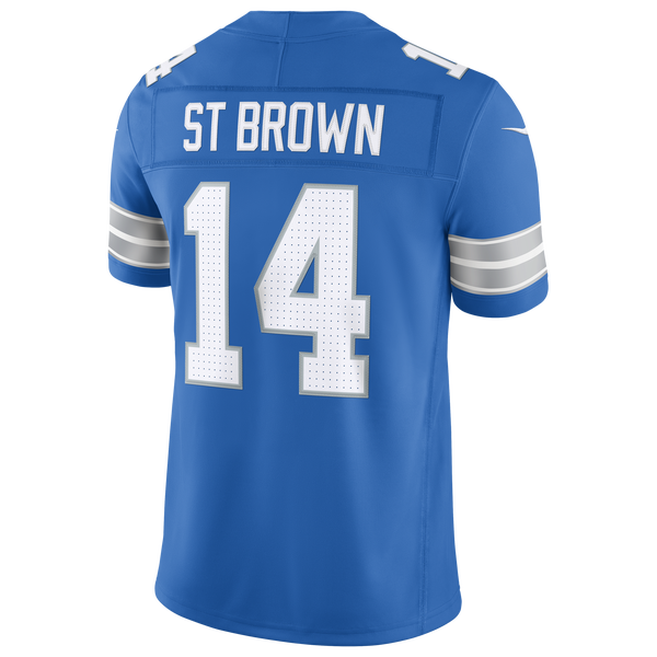 Nike Amon-Ra St Brown Lions Limited Jersey - Men's - Blue Spark - Image 3