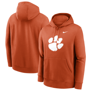 Nike Clemson Primary Hoodie - Men's - Orange