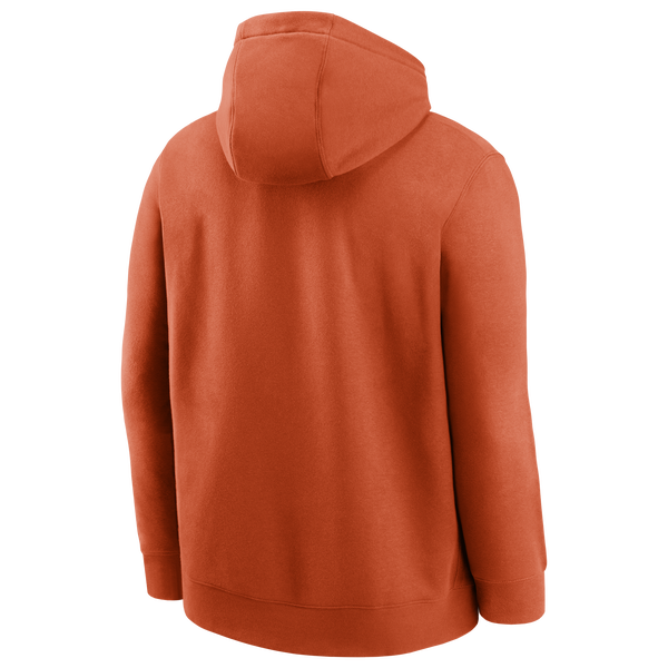 Nike Clemson Primary Hoodie - Men's - Orange - Image 3