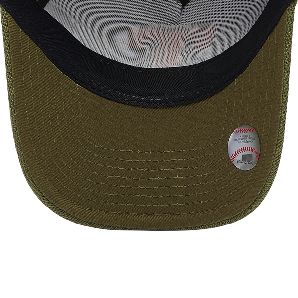 Mitchell & Ness Rangers Neon Pop Pro Pinch Cap - Adult - Olive - Image 5