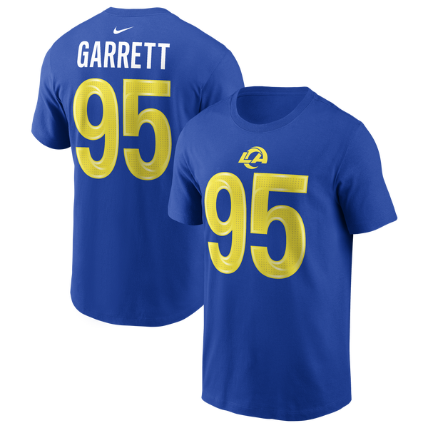 Nike Rams Player Short Sleeve T-Shirt - Men's - Game Royal