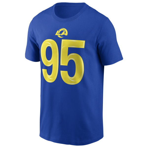 Nike Rams Player Short Sleeve T-Shirt - Men's - Game Royal - Image 2