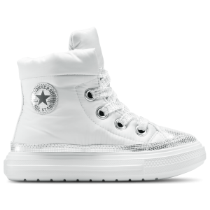 Converse Chuck Taylor All Star Elements Boots High - Girls' Grade School - Barely Grey/Silver/Black