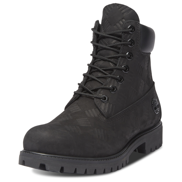 Timberland 6" Hairy Suede Premium Waterproof Boots - Men's - Black - Image 7
