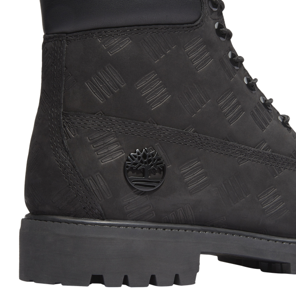 Timberland 6" Hairy Suede Premium Waterproof Boots - Men's - Black - Image 8