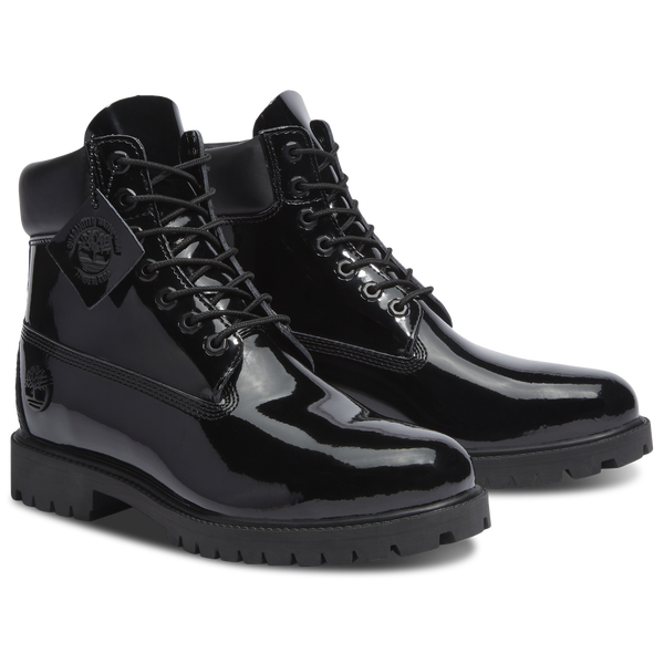 Timberland 6" Premium Waterproof Patent Boots - Men's - Black - Image 6