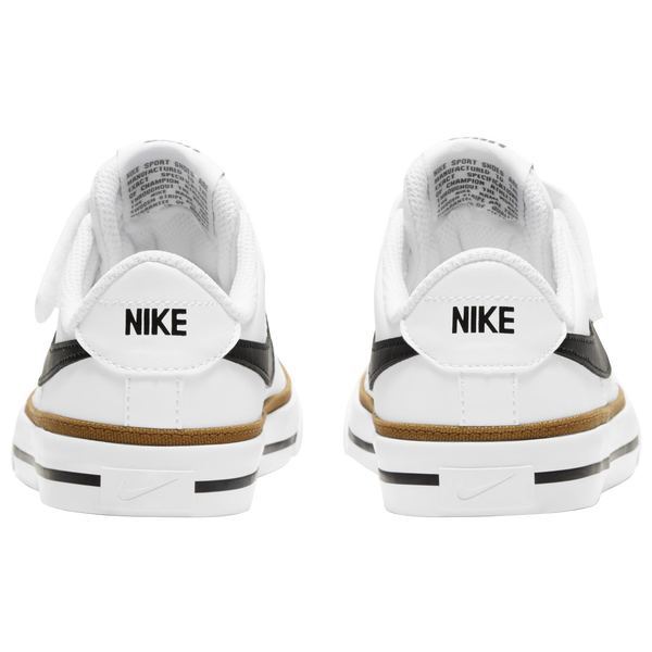 Nike Court Legacy - Boys' Preschool - Desert Ochre/Black/White - Image 4