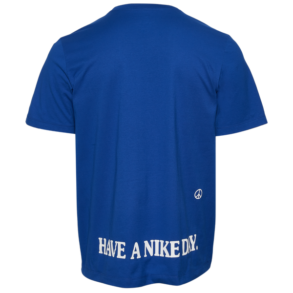 Nike Day T-Shirt - Men's - White/Blue - Image 2