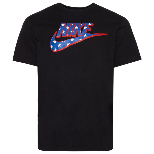 Nike Americana Futura T-Shirt - Men's - Black/Blue