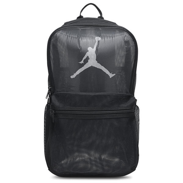 Jordan HBR Mesh Backpack - Adult - Black/White