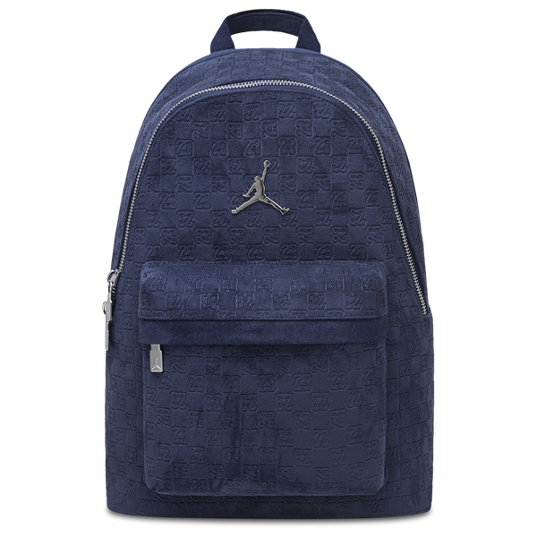 Jordan Suede Monogram Backpack - Midnight Navy