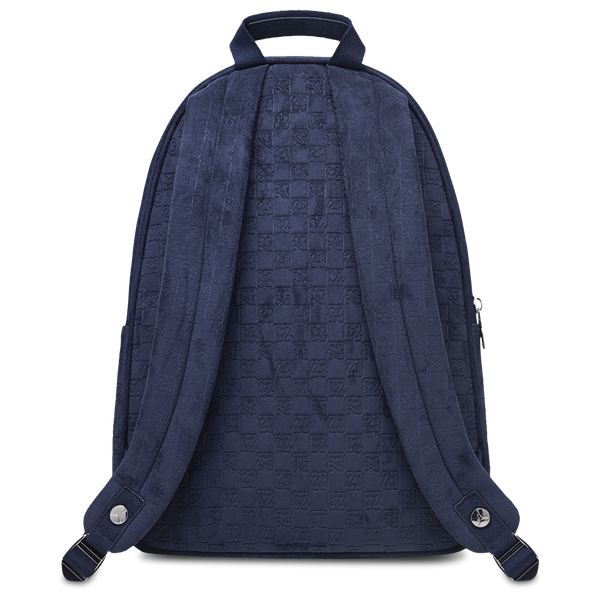 Jordan Suede Monogram Backpack - Midnight Navy - Image 2