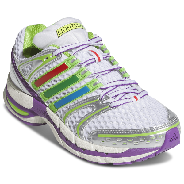 adidas Adistar Control 5 - Boys' Grade School - Solar Slime/White - Image 6