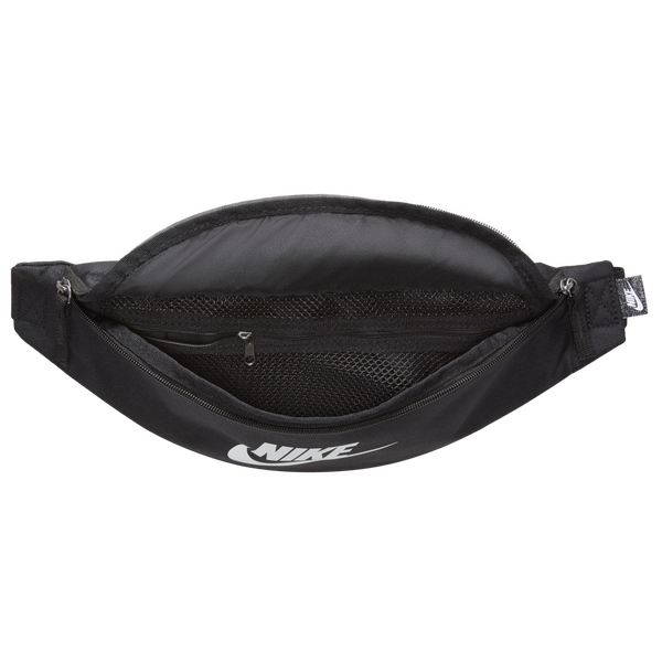 Nike Heritage Waistpack - Black/Black/White - Image 5