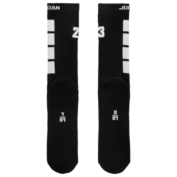 Jordan Everyday Poly Crew Socks 1 Pair - Adult - Cat Scratch Black/White - Image 3