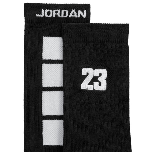 Jordan Everyday Poly Crew Socks 1 Pair - Adult - Cat Scratch Black/White - Image 4