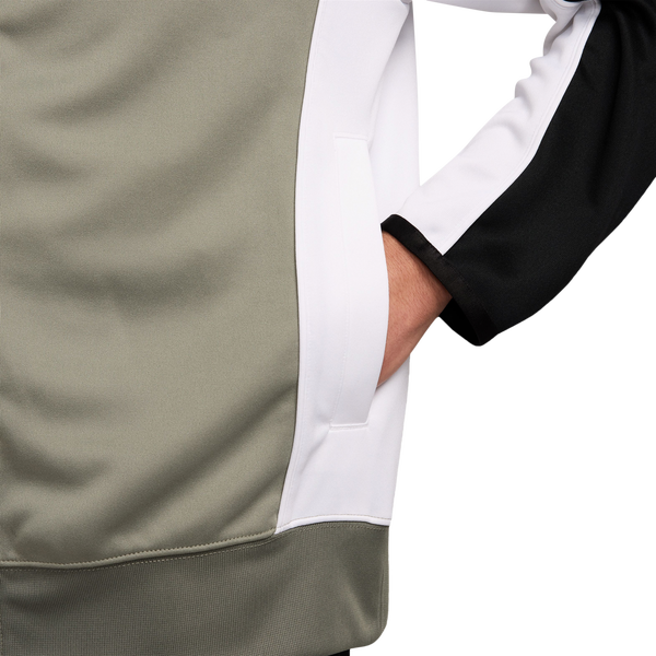 Nike Air Pack Full Zip Jacket - Men's - Light Army/Black - Image 3