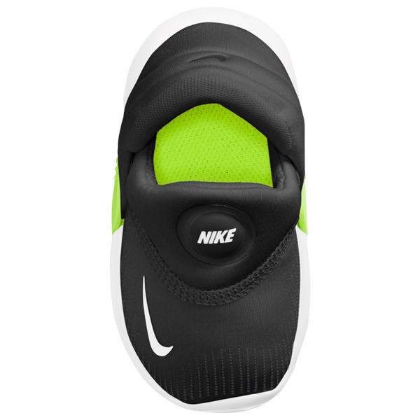 Nike Swoosh Go - Boys' Toddler - Black/White/Volt - Image 3