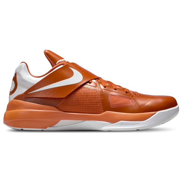 Nike Zoom KD IV - Men's - Burnt Orange/White