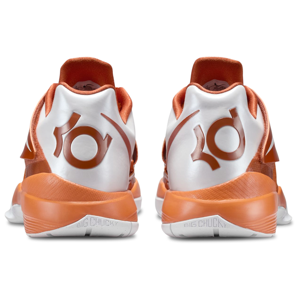 Nike Zoom KD IV - Men's - Burnt Orange/White - Image 3
