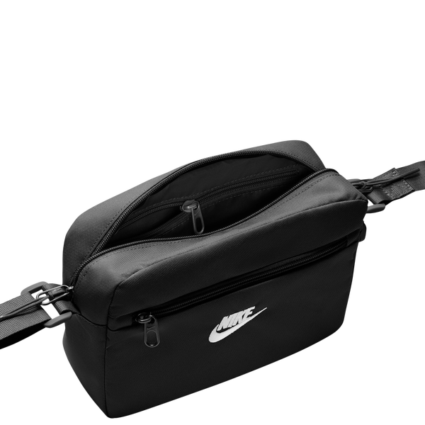Nike Heritage Crossbody Bag 2.0 - Adult - White/Black/Black - Image 4