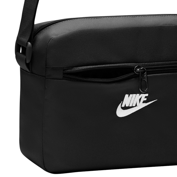 Nike Heritage Crossbody Bag 2.0 - Adult - White/Black/Black - Image 6
