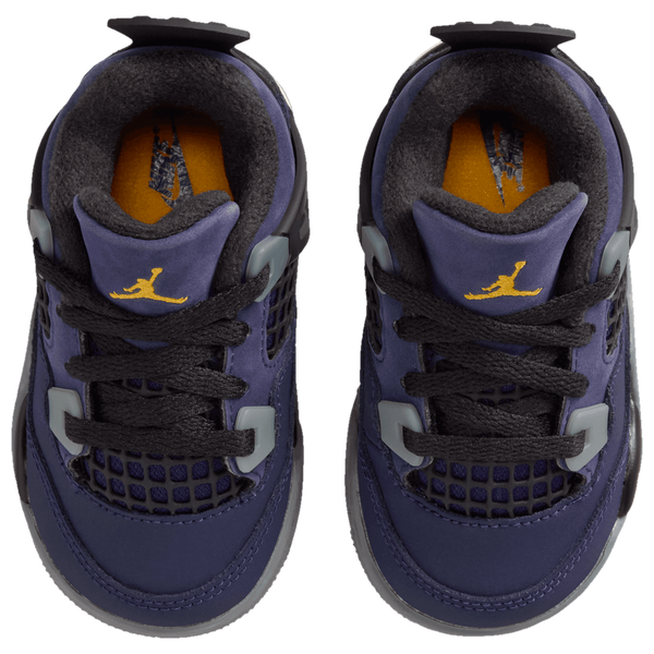 Jordan Retro 4 - Boys' Toddler - Purple/Black - Image 4