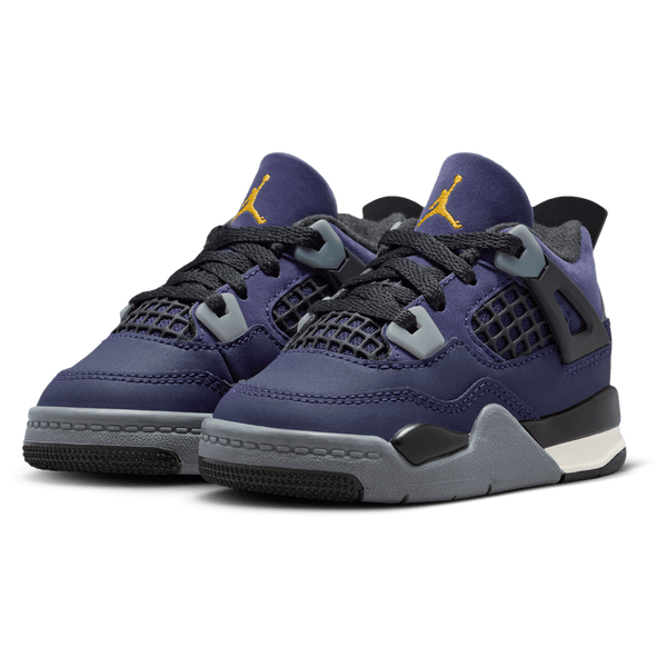 Jordan Retro 4 - Boys' Toddler - Purple/Black - Image 6