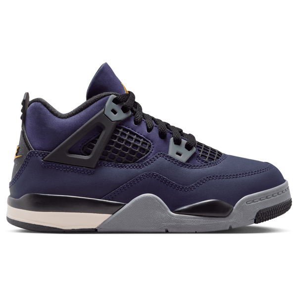 Jordan Retro 4 - Boys' Preschool - Purple/Black