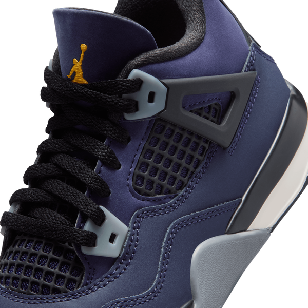 Jordan Retro 4 - Boys' Preschool - Purple/Black - Image 7