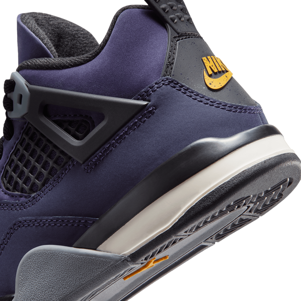 Jordan Retro 4 - Boys' Preschool - Purple/Black - Image 8